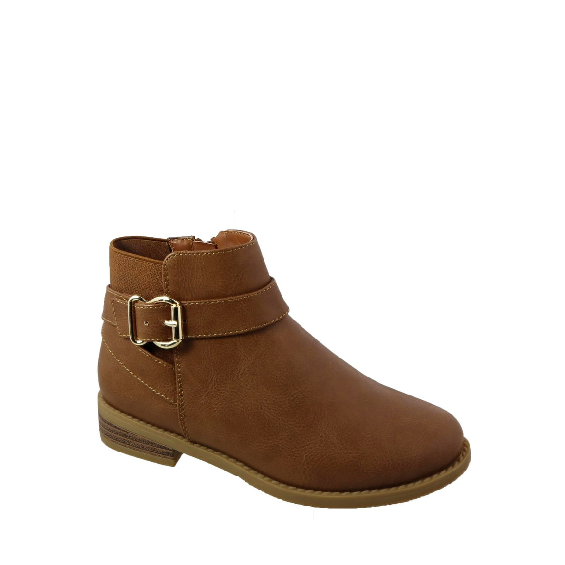 Buckled Kids Chelsea Bootie (TAN)