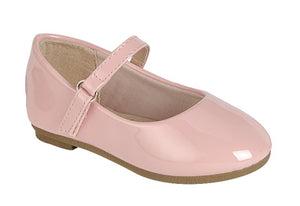 Patent Mary Jane Toddler Flat (PINK)